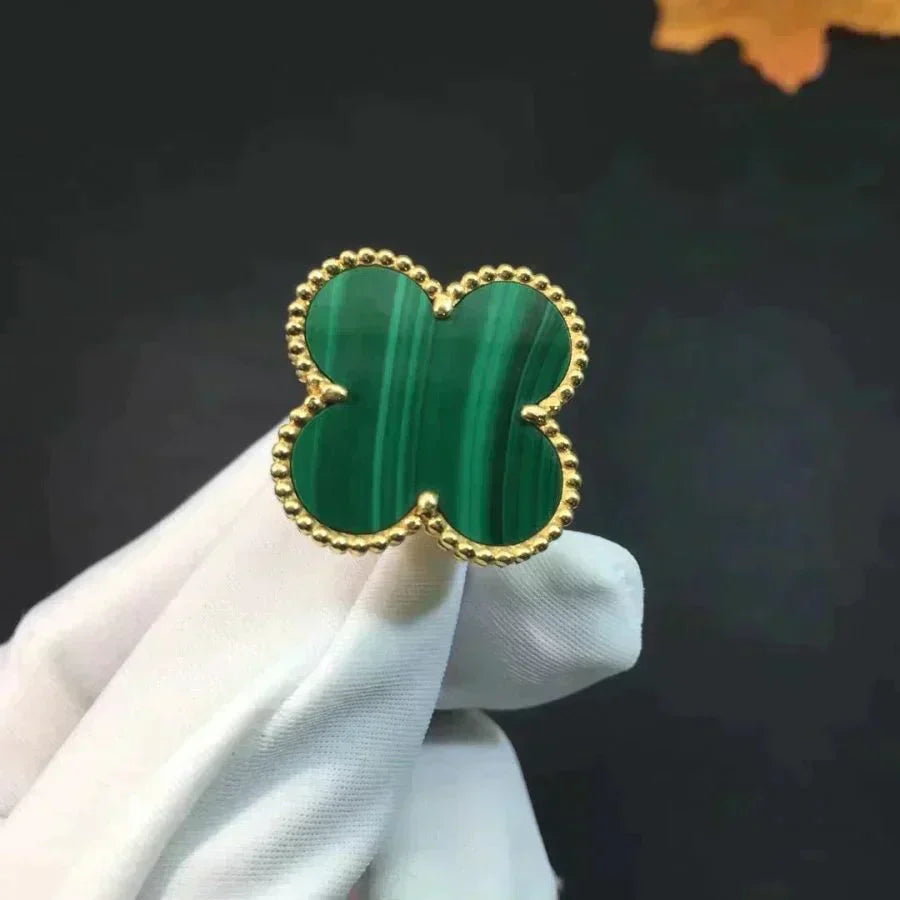 [Echo Fine ]CLOVER MALACHITE RING