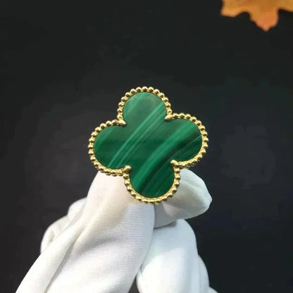 [Echo Fine ]CLOVER MALACHITE RING