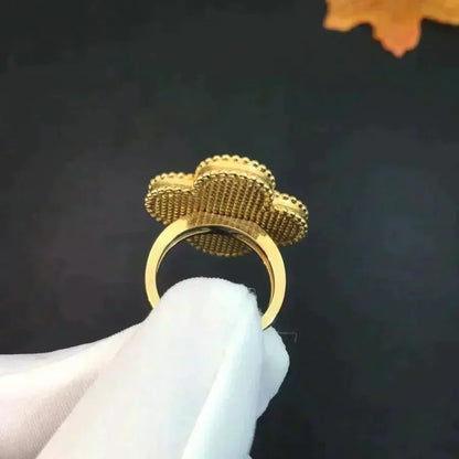 [Echo Fine ]CLOVER MALACHITE RING