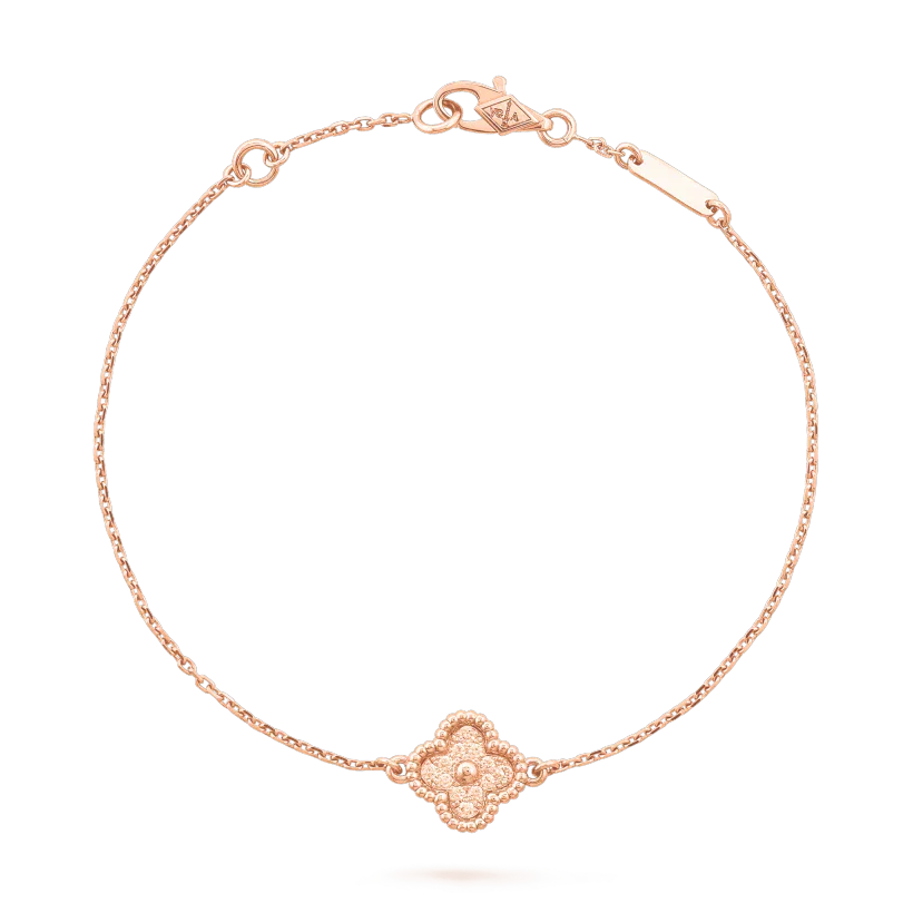 [Echo Fine ]CLOVER SINGLE FLOWER BRACELET