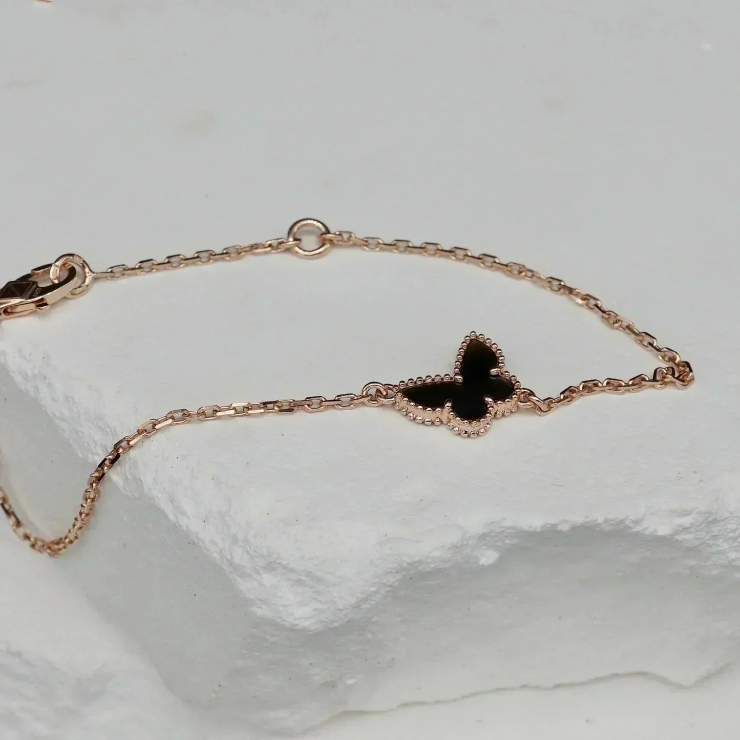 [Echo Fine ]BUTTERFLY ONYX  BUTTERFLY BRACELET
