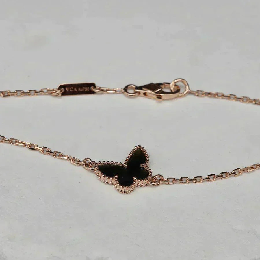 [Echo Fine ]BUTTERFLY ONYX  BUTTERFLY BRACELET