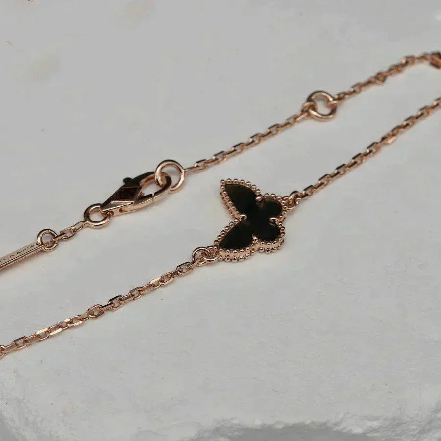 [Echo Fine ]BUTTERFLY ONYX  BUTTERFLY BRACELET