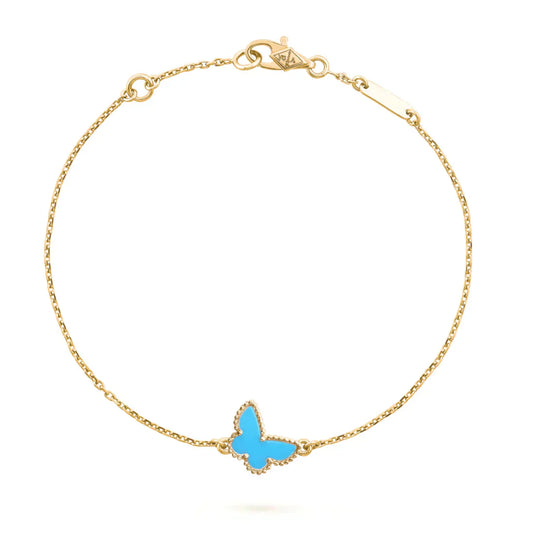 [Echo Fine ]BUTTERFLY TURQUOISE BUTTERFLY BRACELET