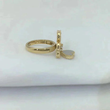 [Echo Fine ]SWEET CLOVER WHITE MOP RING
