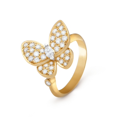 [Echo Fine ]BUTTERFLY DIAMOND RING