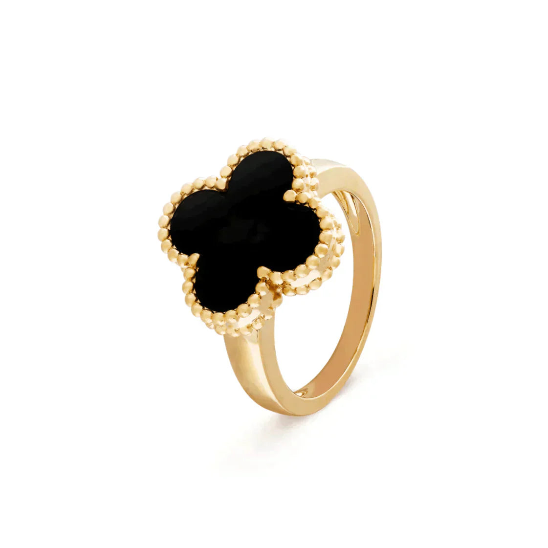[Echo Fine ]CLOVER ONYX RING