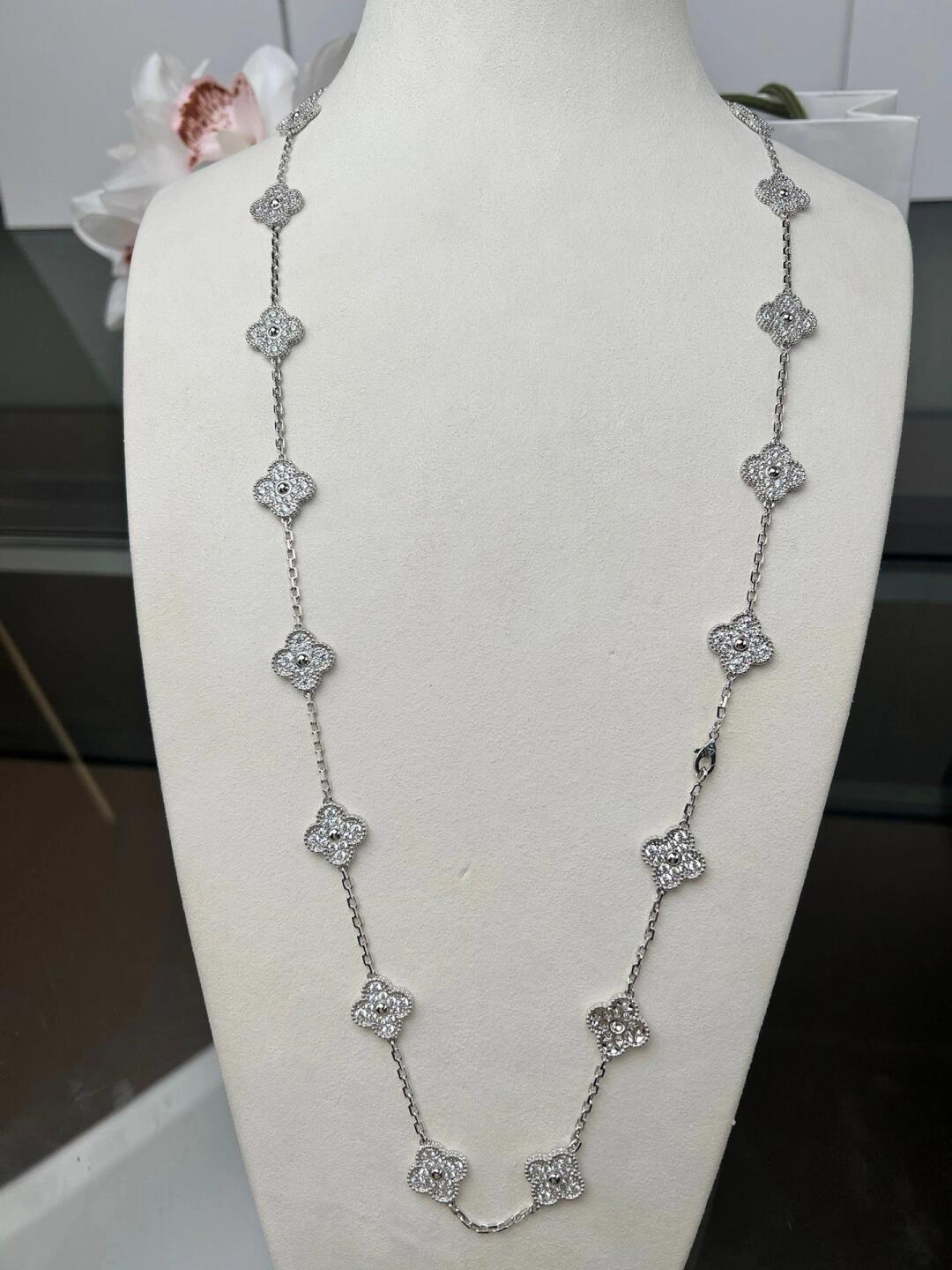 [Echo Fine ]CLOVER 20 MOTIFS DIAMOND SILVER