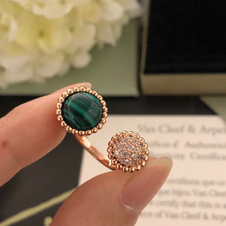 [Echo Fine ]PERLEE COULEURS DIAMOND ROSE GOLD BETWEEN THE FINGER RING