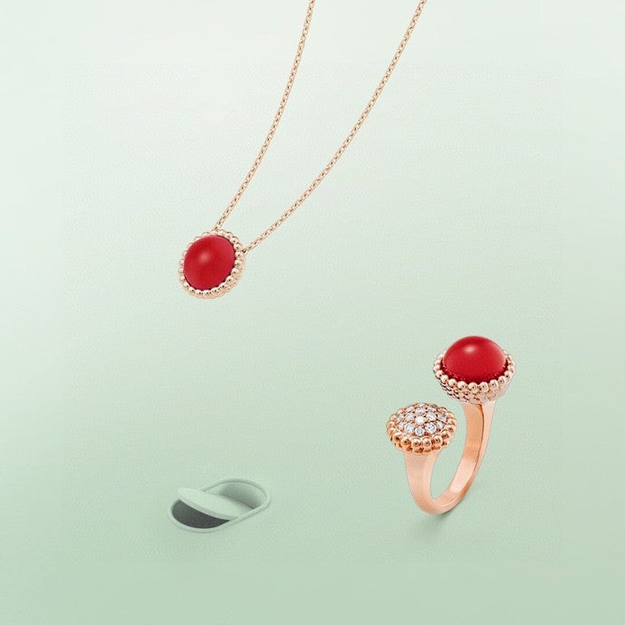 [Echo Fine ]PERLEE COULEURS DIAMOND ROSE GOLD BETWEEN THE FINGER RING