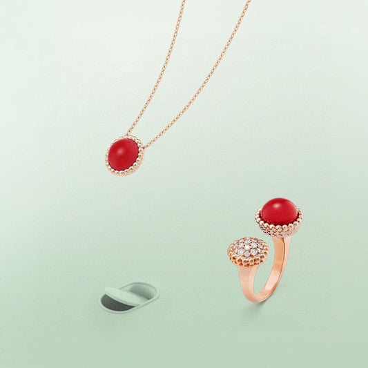 [Echo Fine ]PERLEE COULEURS DIAMOND ROSE GOLD BETWEEN THE FINGER RING