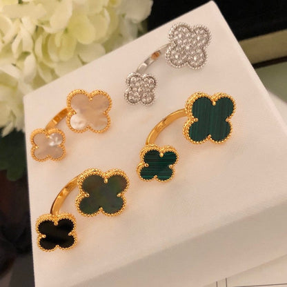 [Echo Fine ]CLOVER BETWEEN THE FINGER RING