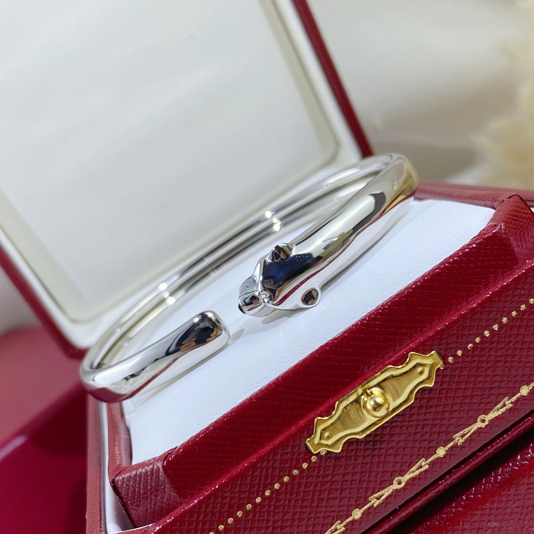[Echo Fine ]PANTHERE SILVER OPEN BRACELET