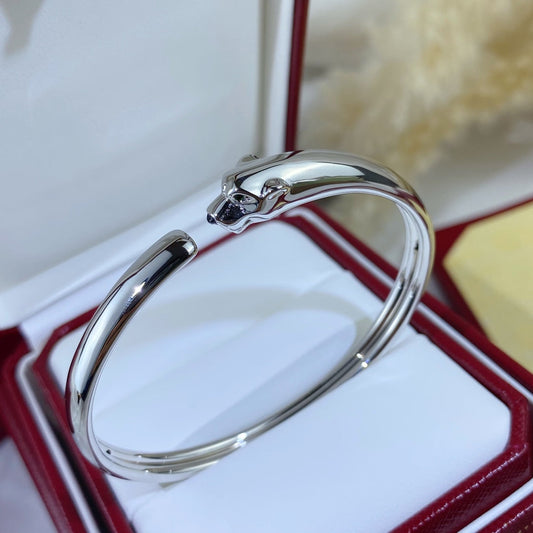 [Echo Fine ]PANTHERE SILVER OPEN BRACELET