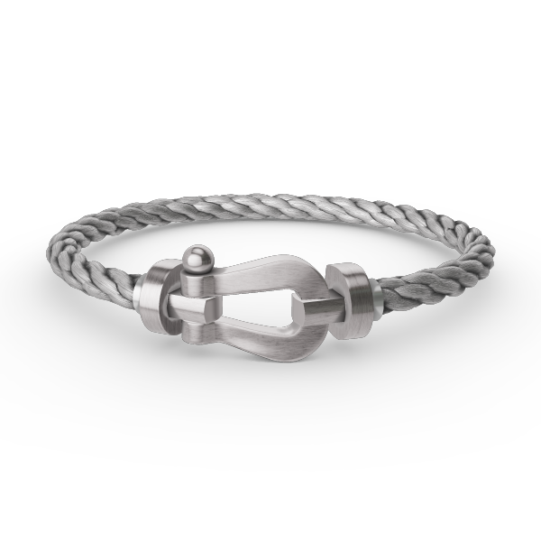 [Echo Fine ]FORCE LARGE HORSESHOE NO DIAMOND BRACELET SILVER