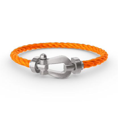 [Echo Fine ]FORCE LARGE HORSESHOE NO DIAMOND BRACELET SILVER