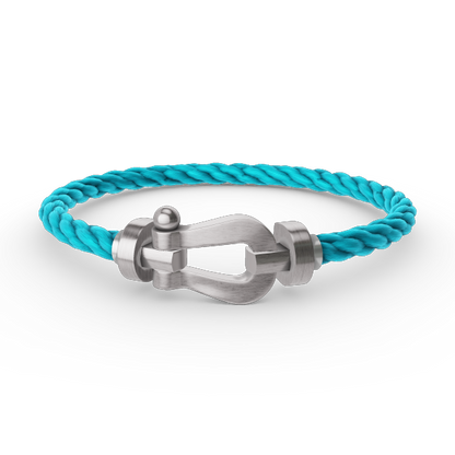 [Echo Fine ]FORCE LARGE HORSESHOE NO DIAMOND BRACELET SILVER