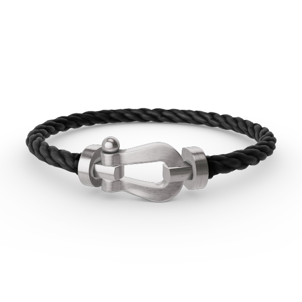[Echo Fine ]FORCE LARGE HORSESHOE NO DIAMOND BRACELET SILVER