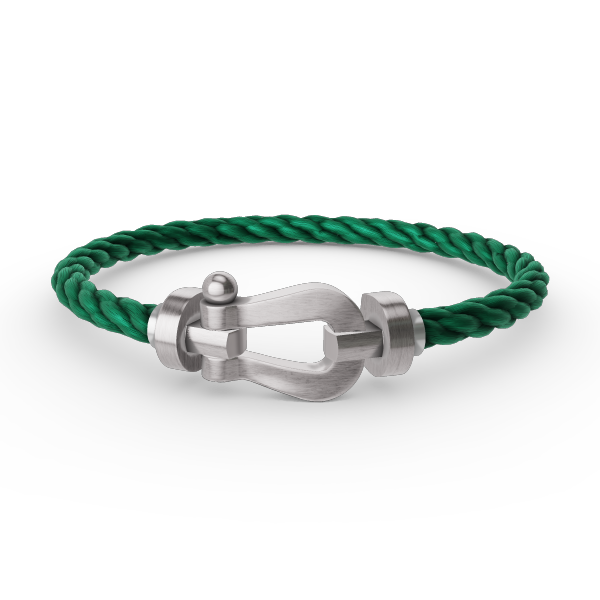 [Echo Fine ]FORCE LARGE HORSESHOE NO DIAMOND BRACELET SILVER