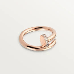 [Echo Fine ]JUSTE RING 2.65MM PINK GOLD DIAMOND