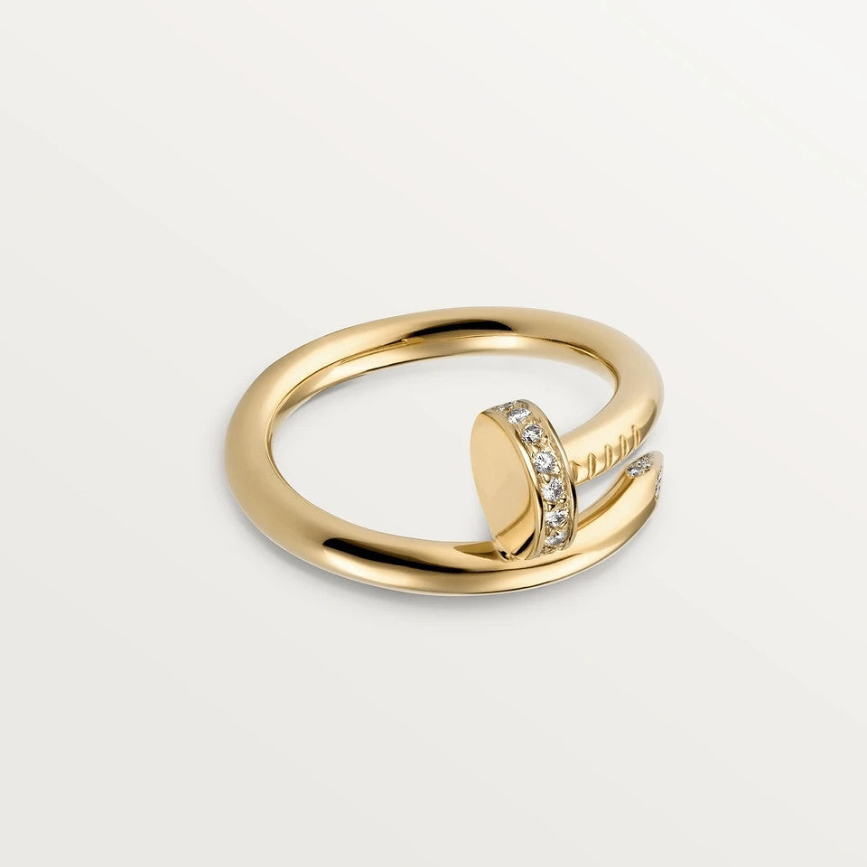 [Echo Fine ]JUSTE RING 2.65MM GOLD DIAMOND