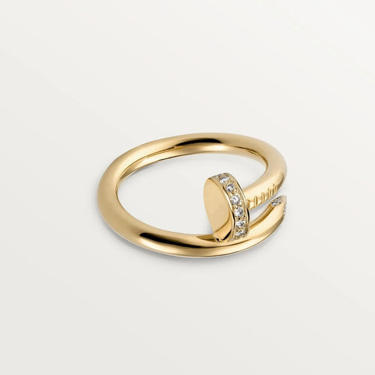 [Echo Fine ]JUSTE RING 2.65MM GOLD DIAMOND