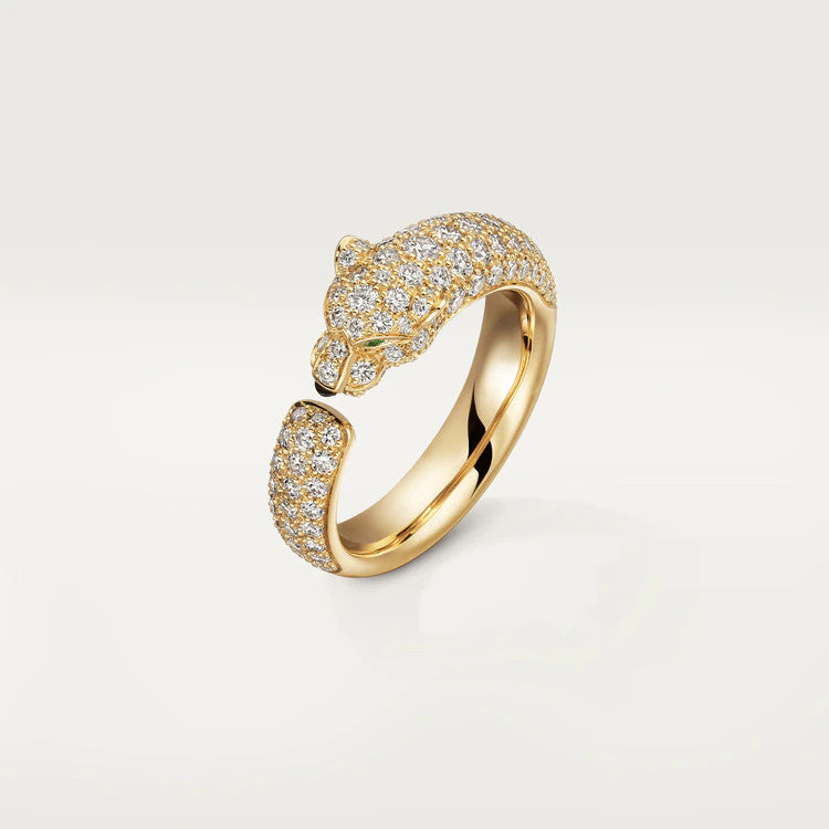 [Echo Fine ]PANTHERE PINK GOLD DIAMOND RING