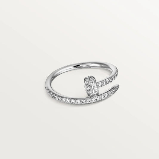 [Echo Fine ]JUSTE RING 1.8MM SILVER DIAMONDS