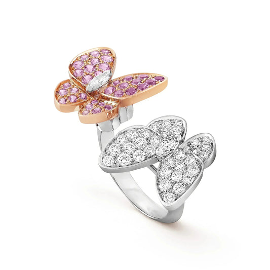 [Echo Fine ]TWIN BUTTERFLY DIAMOND RING